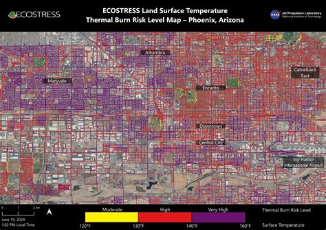 NASA’s ECOSTRESS Maps Burn Risk Across Phoenix Streets - ScienceX ...