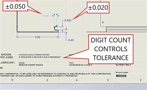 Image result for Tolerance SolidWorks Drawing