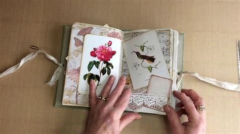 Image result for Vintage Botanical File Folder Scrapbook Tutorial
