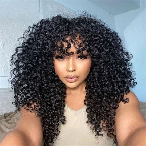 250% Density Spanish Curly Hair 13x4 HD Transparent Lace Front Wig ...
