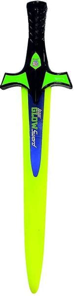 PEZYOX Glow in The Dark Lazer Glow Sword for Kids Armor Sets - Price ...