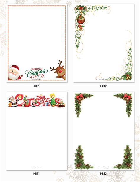 Christmas Letterhead