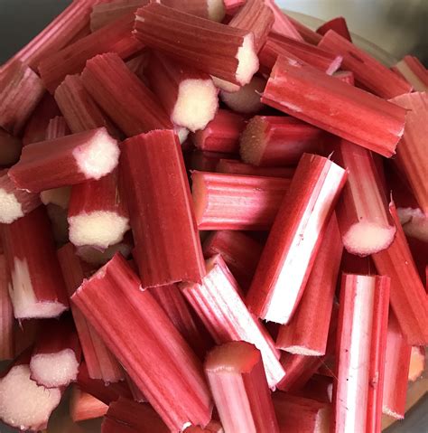 Rhubarb Season - Chef's Compliments