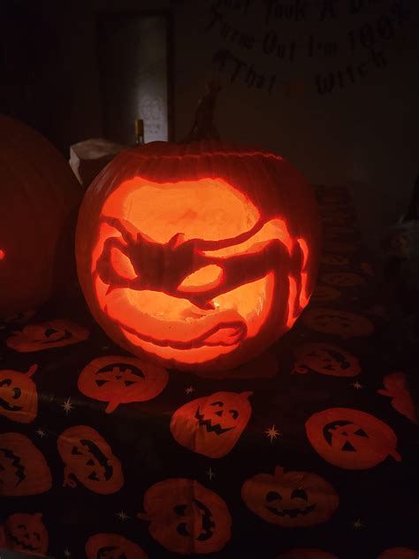 Image result for TMNT Pumpkin Pattern