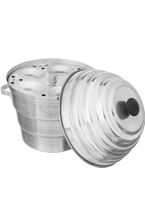 VOMI Idli cooker Aluminium Maker Cooker with Khaman Dhokla Plates idli ...