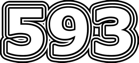 593 — пятьсот девяносто три. натуральное нечетное число. 108е простое ...