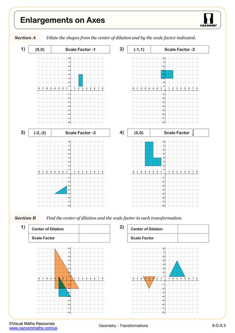 Image result for Dilation Math Problems