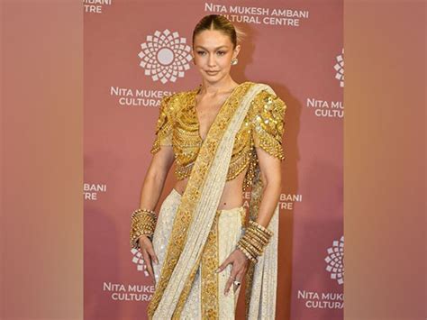Gigi Hadid steals the show with her desi attire at Nita Mukesh Ambani ...