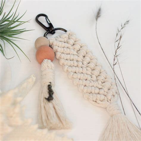 Image result for Macrame Fish Tail Key Chain