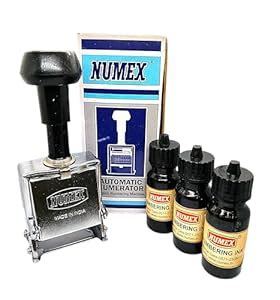 NUMEX (Bill Book) Heavy Duty Super Fast Automatic 6 Digit Numerator ...