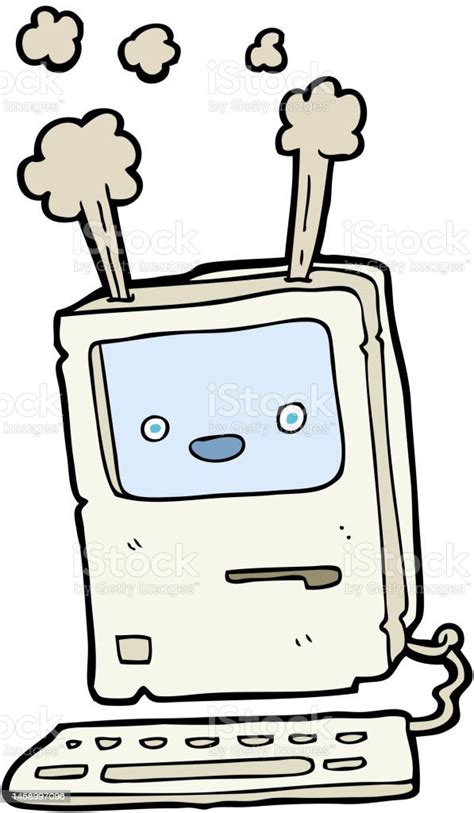 Old Computer Cartoon 的图像结果