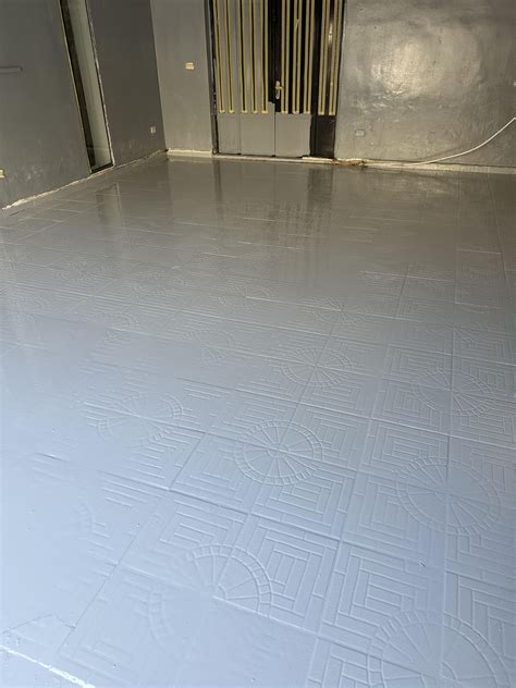 Epoxy flooring over ceramic tiles : r/epoxy