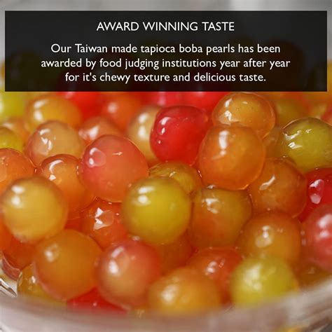 Buy BUBBLE TEA SUPPLY Boba Pearls RAINBOW 2 bags 6.6# 170+ servings(aka ...