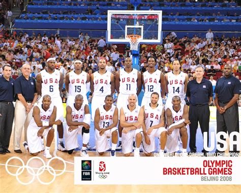 usa basketball olympic team 2008 photo