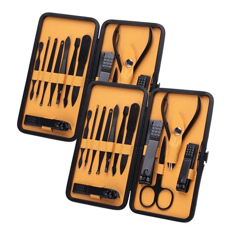 Dr Foot Manicure Set | Professional Grooming Kit, Pedicure Kit | For ...