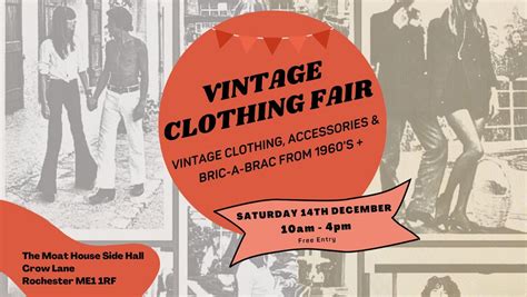 Vintage Clothing Fair, The Moat House Coffee Shop, Rochester, 14 ...