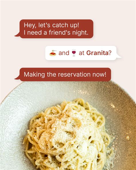 Granita Enoteca | Good friends, great pasta, and amazing wine, Granita ...