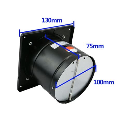 Buy 4Inch 20W High Speed Exhaust Fan Wall-Mount Air Vent Exhaust for ...