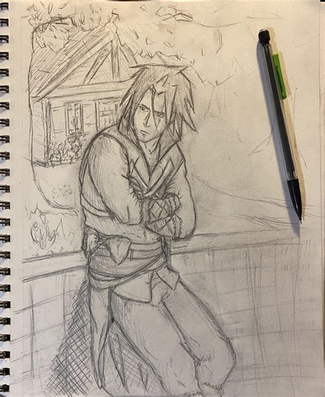 Quarantine drawing of a Trevor | Scrolller