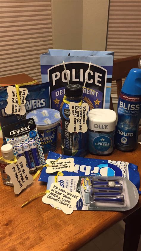 Police Appreciation Gifts for Husband