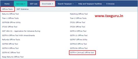 How to File Form GSTR-4 (Annual Return) using offline utility