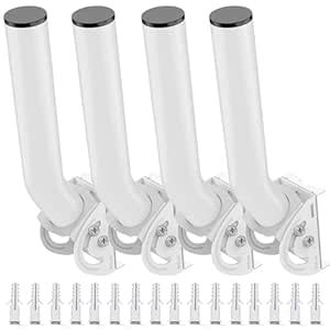 Wireless Bridge Bracket Mount, 12"(H) - Φ1.38‘’ Universal Pole and Wall ...