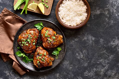 Sticky Chinese Chicken Thighs