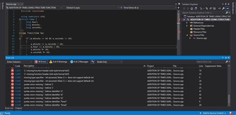 Image result for How Do U Fix Visual Studio Code Syntax Error