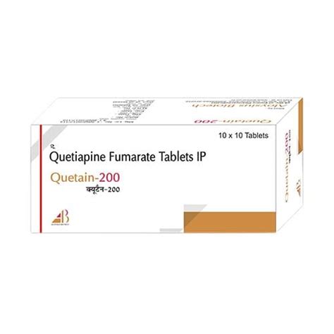 QUETAIN-200 Tablets Enrico Pharmaceuticals
