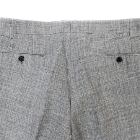 Model S-178 2プリーツスラックス チャコールグレー・ミディアムグレー・ライトグレー トラウザーズ / Trousers ...