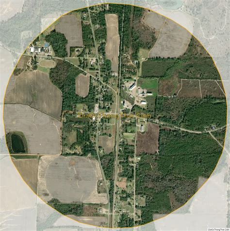Map of Damascus city, Georgia - Thong Thai Real