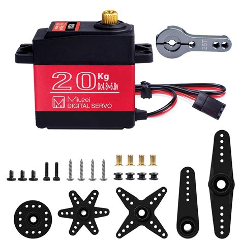 Miuzei High Torque Waterproof RC Servo Motor for DIY India | Ubuy