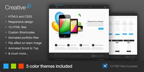 Image result for Creative HTML Templates