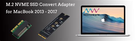 Sensico M.2 NVME SSD Convert Adapter Card for MacBook Air Pro Retina ...