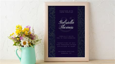Wedding Invitation Calligraphy Fonts