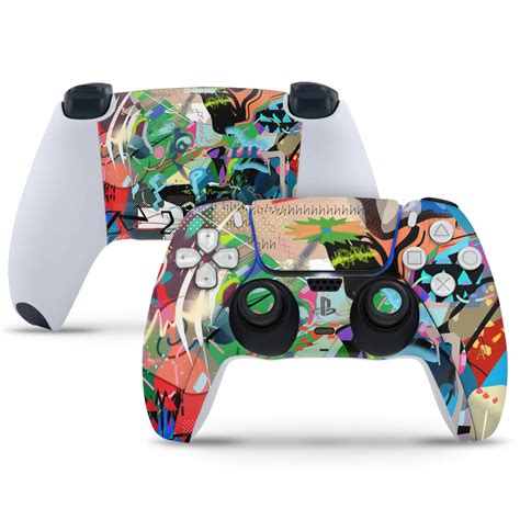 PlayStation 5 Controller Skin - Multicolour Graffiti Art – SkinsLegend