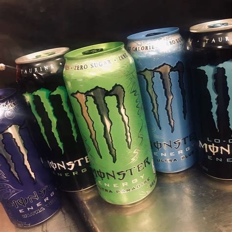 Monster Energy Drink Logo Blue
