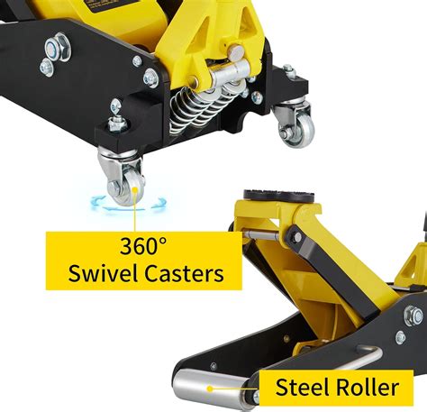 Buy VEVOR Floor Jack, 1.5 Ton/3300 LBS Low Profile Floor Jack, Aluminum ...