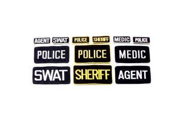 BlackHawk SWAT Patch w/ (2x4.5) (10900024) Black/White 90SP02BK | Free ...
