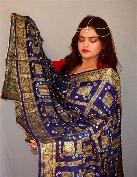 Authentic Bandhani Dupatta: Vibrant Tradition Meets Modern Elegance ...