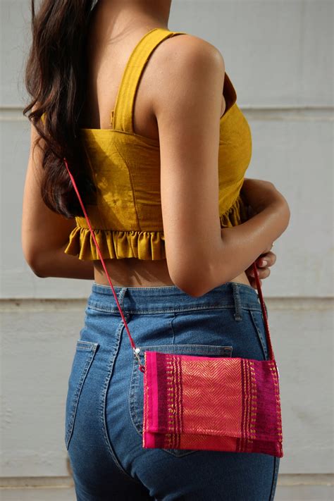 Santorini Clutch By Qurcha - Mogra Designs