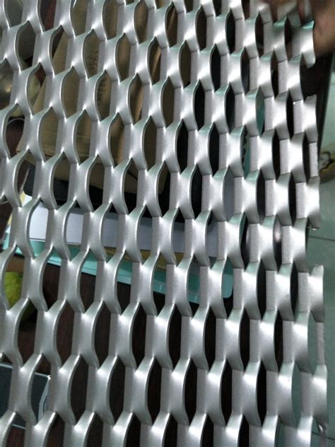 Image result for Red Aluminium Mesh Cladding