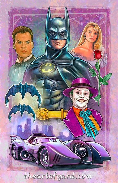 Batman 1989 Art Print - Etsy