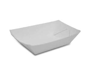 Buy Green Plates Disposable Paper Food Trays 8 Oz - (Pack of 50) Online ...