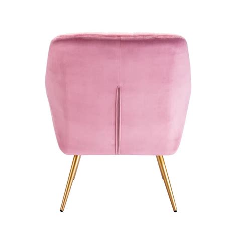 Sumptuous Barrel Velvet Lounge Chair Pink – Nestroots