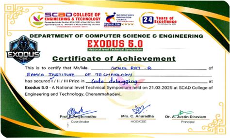 Ramco Institute of Technology North Venganallur Village, Rajapalayam ...