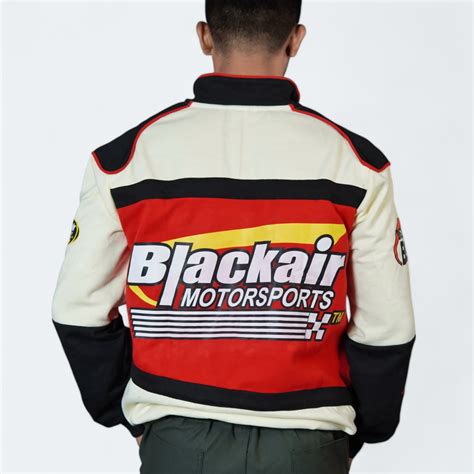 Blackair Motorsports Vintage Racing Jacket At VintageDrip – Vintage drip
