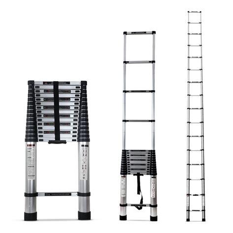 Corvids 6.5m (21.5 feet) Portable & Compact Aluminium Telescopic Ladde