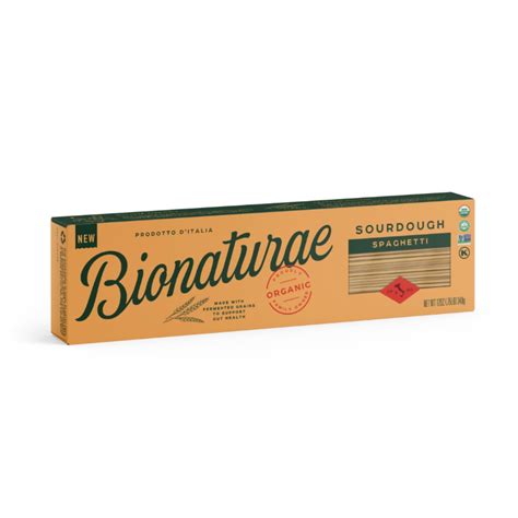 Bionaturae Sourdough Organic Spaghetti Pasta - AIS1Spaghetti Noodles ...