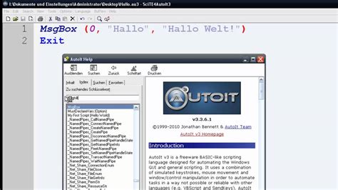 AutoIt 3.3.8.1 - Download (Windows / Deutsch) bei SOFT-WARE.NET